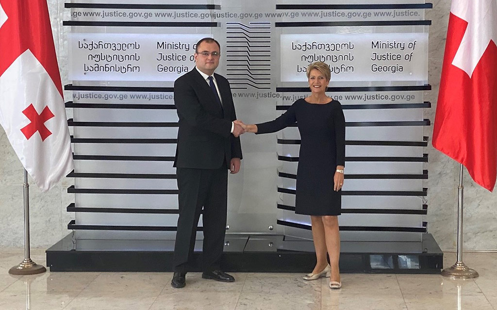 Géorgie rencontre ministre de la justice